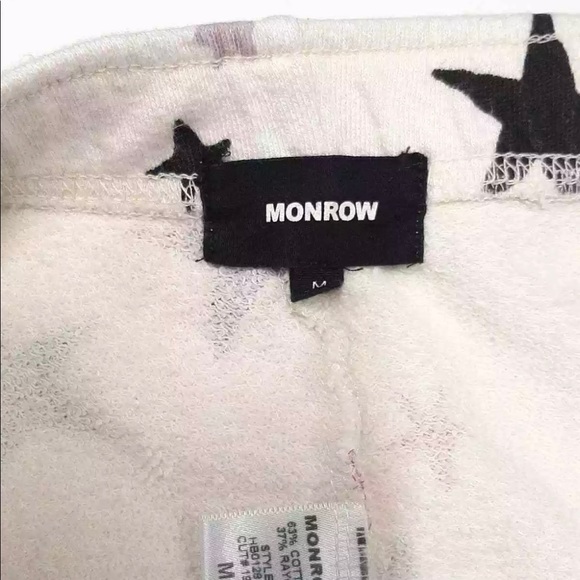 Monrow.  Pants. Falling stars, your new favs.  M - Picture 4 of 7